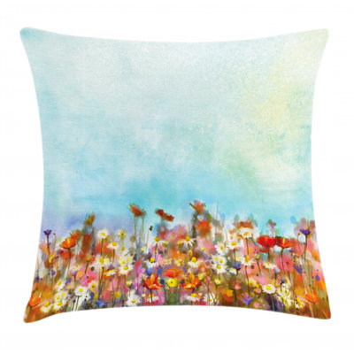 Floral Pillow Cover