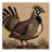 Washable Ruffed Grouse Birds Area Rug-743995019
