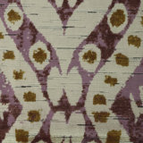 Seraphina - A Large Scale Modern Cut Velvet Upholstery Fabric By The Yard