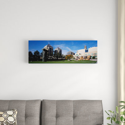 " Sculptures In A Garden, West Garden, Oakland City Center, Oakland, Alameda County, California, USA " by Panoramic Images