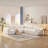 Modular Boneless L Shaped Sectional Sofa, Luxury Floor Couch Set, Upholstered Indoor Furniture-239158116-218592722