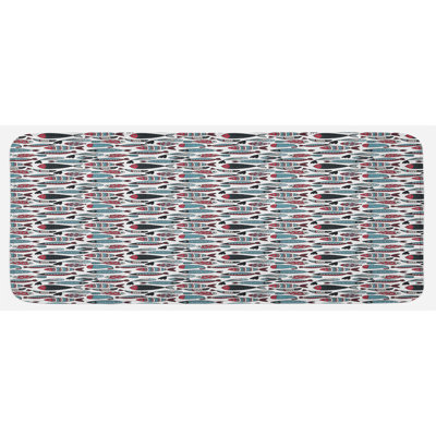 Tapis de cuisine poisson