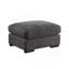 Canapé modulaire en lin avec 2 repose-pieds-325707104
