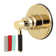 Kingston Brass Kaiser Single-Handle Wall Mount Three-Way Diverter Valve with Trim Kit