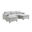 Canapé modulaire 86,5 po Chenille-601311392