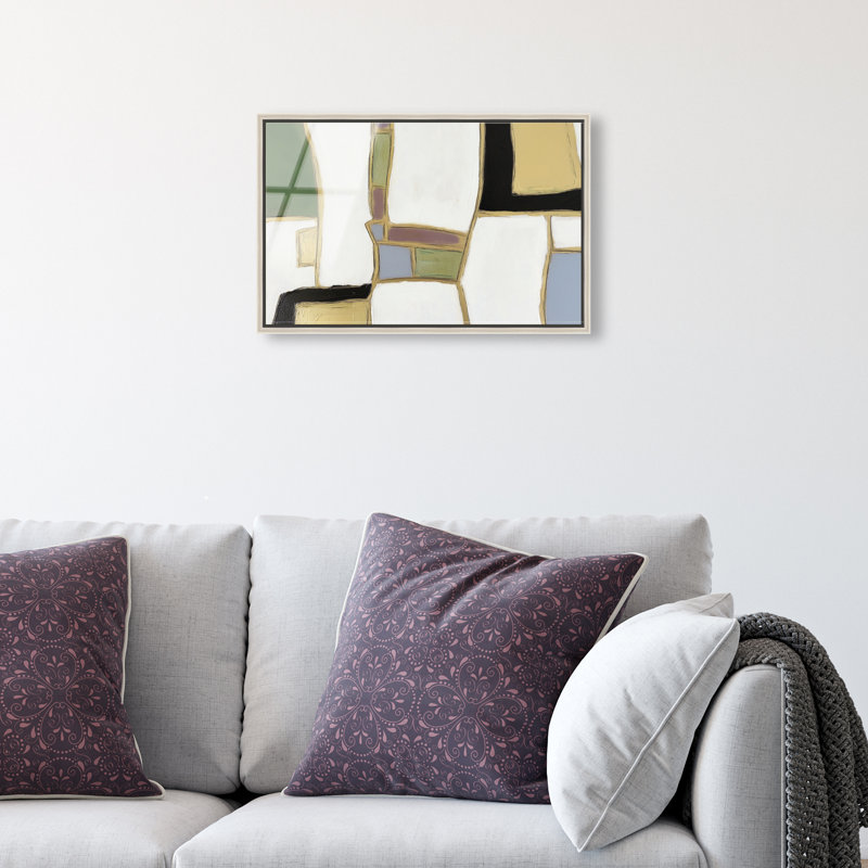 A Night With Klimt I High-Gloss Frameless Acrylic Glass Wall Art Abstract Print by Oliver Gal, Ready to Hang, 15 x 10