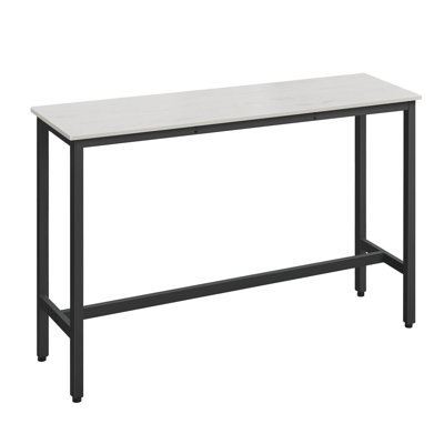 Zac Rectangular 2 - Person Outdoor Standing Height Table