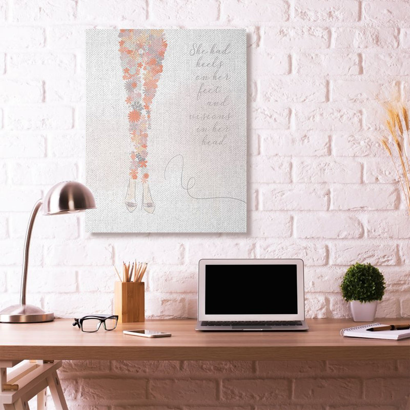«Heels», reproduction, H 48 po x l 36 po, Toile tendue