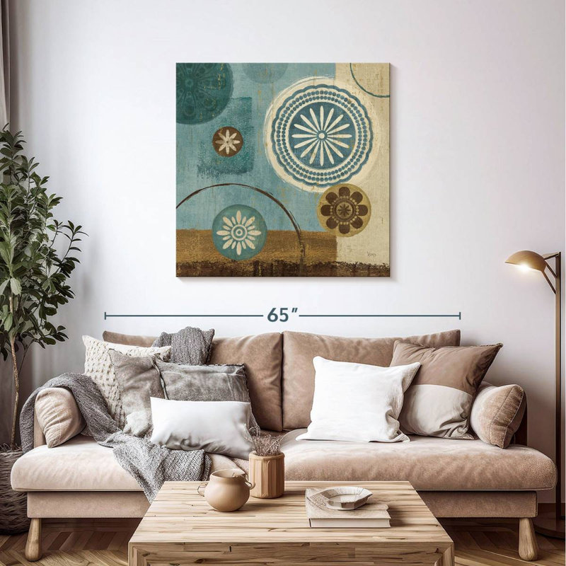 Kerner New Generation Blue I, 39" H x 39" W