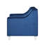 Fauteuil club en velours capitonné en velours-530029840