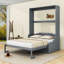 Grand lit escamotable / escamotable avec coussin confortable-1742717393