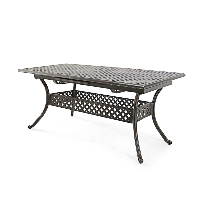 Friedrun Cast Expandable Dining Table