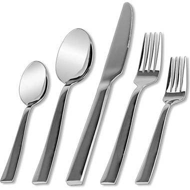 Firenze 45-Piece 18/10 Stainless Steel Flatware (Set Service for 8)