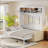 Queen Size Murphy Bed Wall Bed With Sofa-218088774