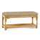 Banc de rangement en osier Summer Retreat
