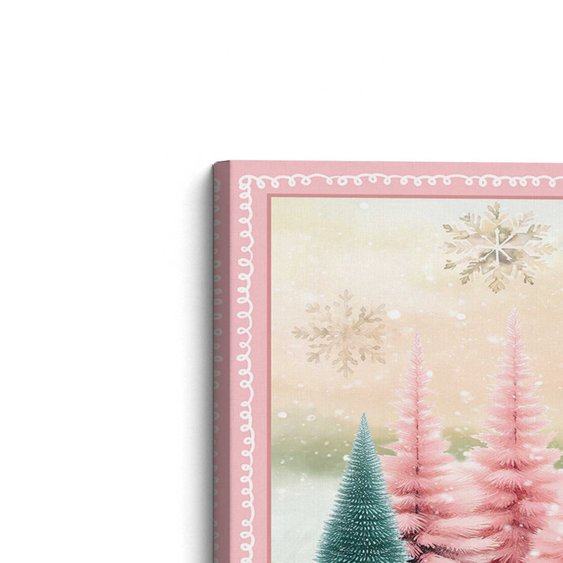 «Joy to the World Trees» par Nicole DeCamp, reproduction d'art, L 24 po x H 18 po, Ne s’applique pas, Toile tendue