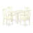 Boylston Four Leg Dining Set-1634612952-1634612953-1634612950