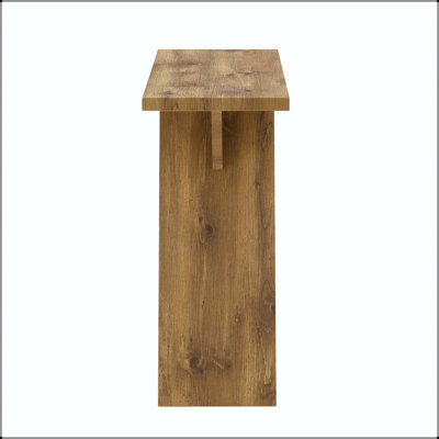 Console moderne 43 "Mid-Century avec base en V