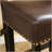 30-inch Backless Brown Leather Counter Stool (Set of 2)