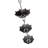 Tequesta Weather Resistant Abstract Rain Chain