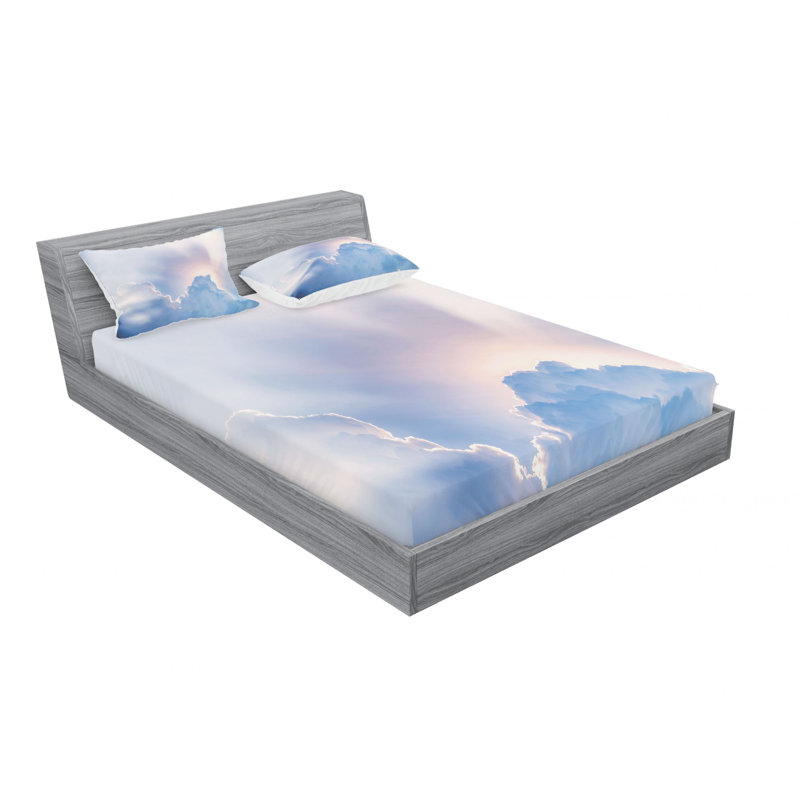 Ensemble de draps Sunbeam Be Derby, Ensemble de drap pour grand lit avec drap-housse