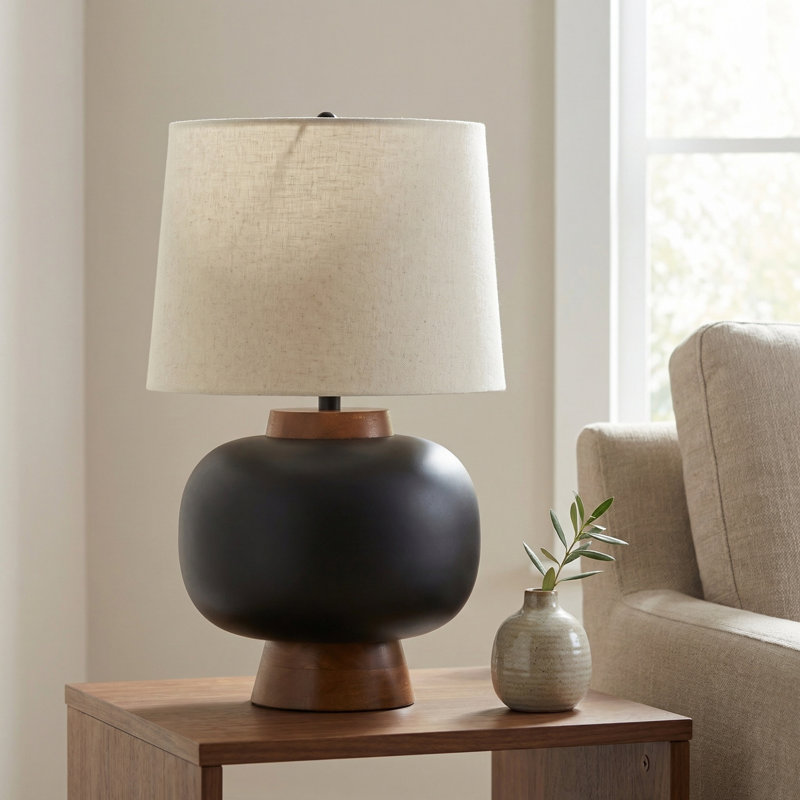 Ping Sauter 23'' Chocolate Brown Table Lamp
