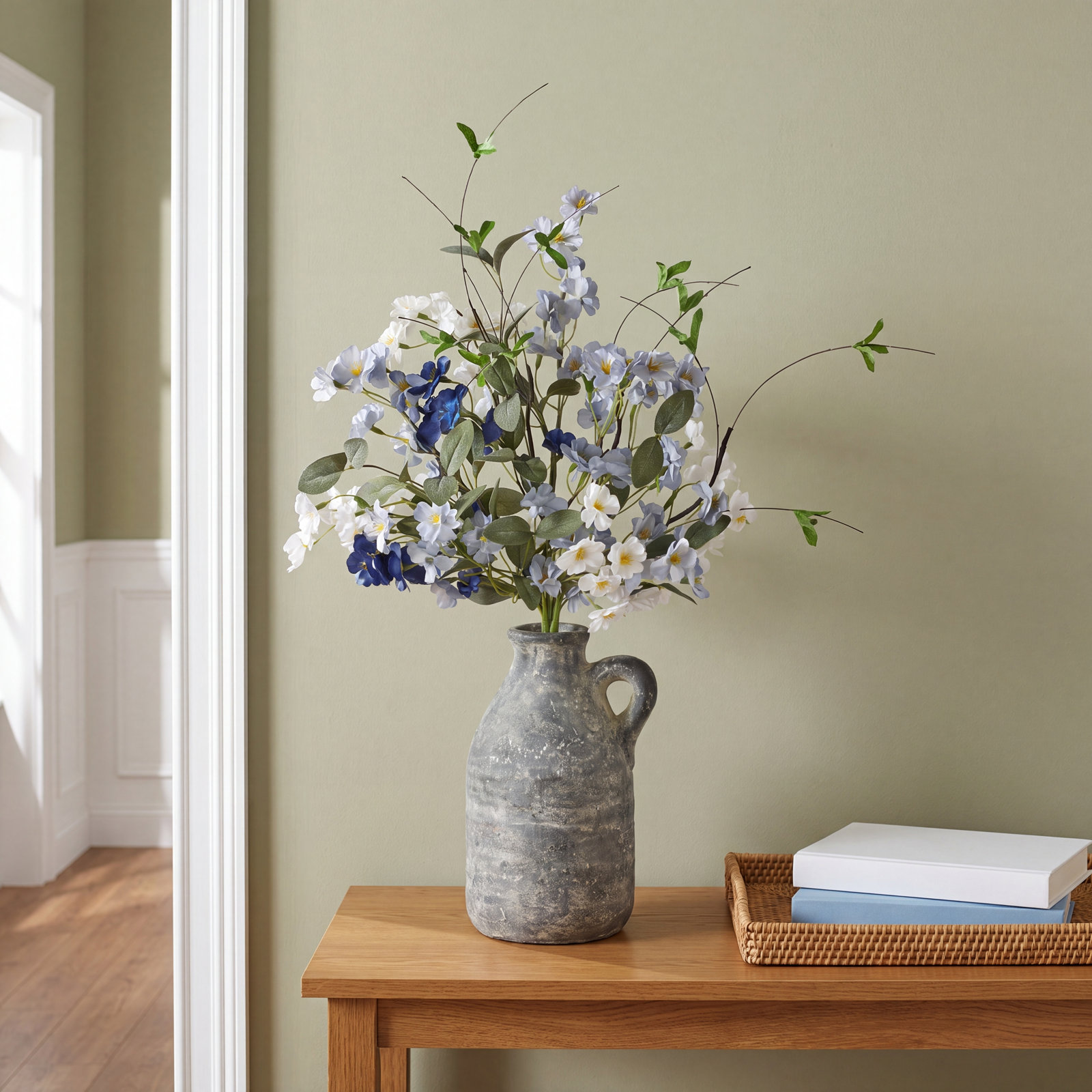 20" Mini Garden Blossom Bundle, Blue