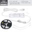 Ensemble de bande lumineuse à DEL blanc à intensité variable 24V RibbonFlex Home, 2700K