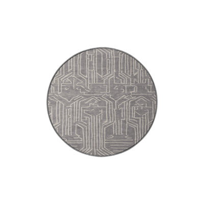 Silky Soft Plush Gray Area Rug