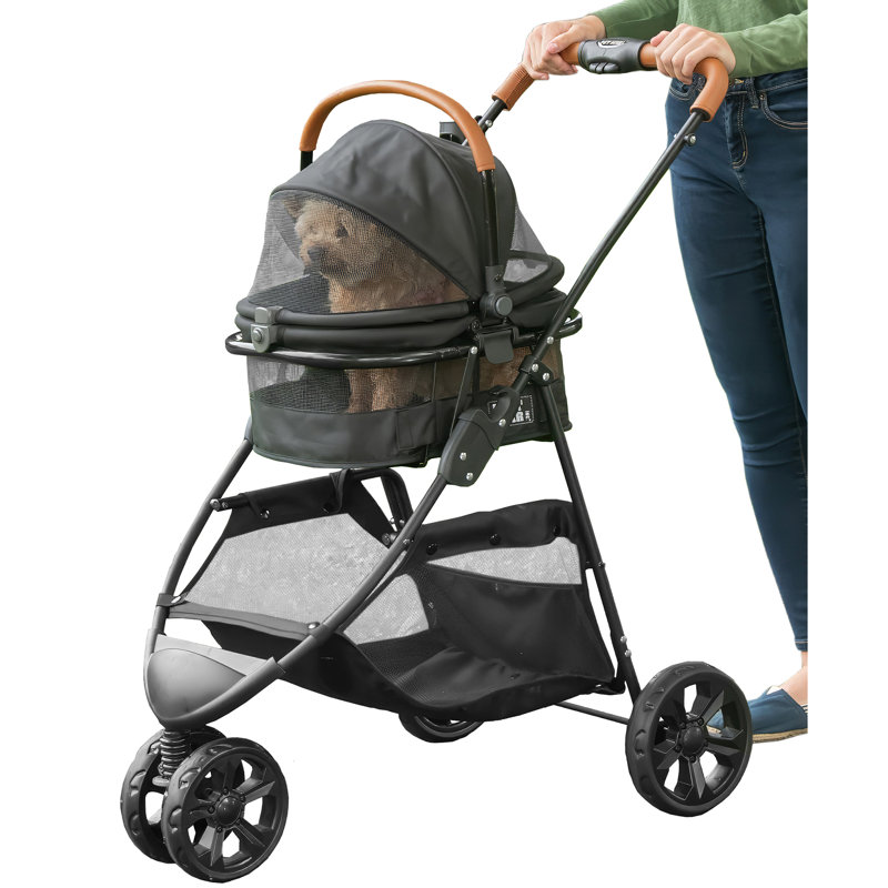Poussettes pour animal de compagnie, Noir de jais