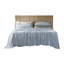 Ensemble de draps et de draps respirants en jersey très grand, 4 pièces, bleu, extensible