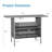 Avik Rectangular Wicker/Rattan Outdoor Bar Table