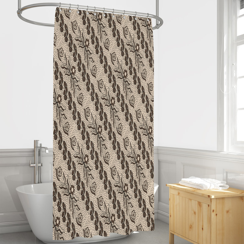 Rideau de douche Diagonal, H 72 po x l 70 po