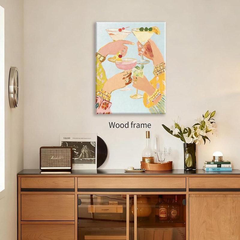 1 Piece Wrapped Canvas Wall Art