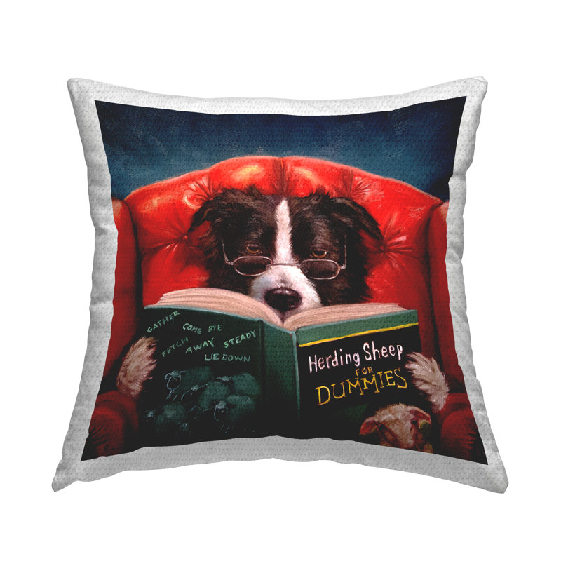 Coussin d'extérieur Herding Sheep Sheep