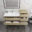 Ensemble de meuble-lavabo mural simple 61 po Moreno Bailey-87461192
