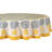 Lemon Tree Tablecloth - Blue/Yellow - 90" Round