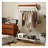 Leon Antique American Style Metal and Ash Wood Coat Rack