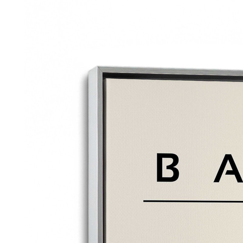 Chat géométrique Bauhaus 1923 roulé, Cadre flottant en chrome poli, H 18,75 po x l 12,75 po x P 1,75 po