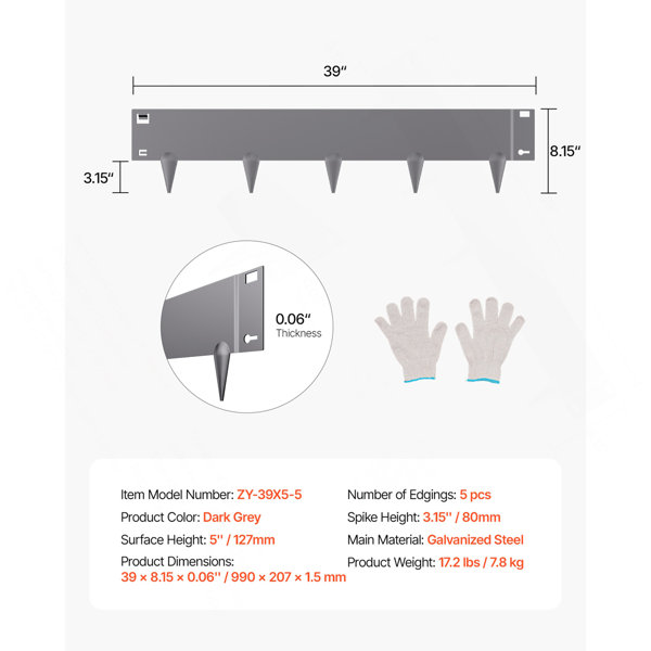 Dimensions du produit