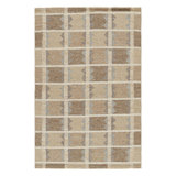 Scandinavian Wool Geometric Area Rug