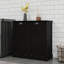 Armoire de trieur de linge inclinable à deux compartiments avec panneau de fibres à densité moyenne E1 durable et peinture UV écologique pour un rangement organisé
