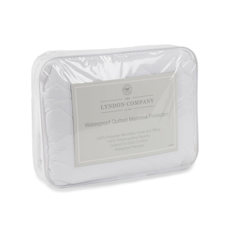 Waterproof Fitted Mattress Protector Case Pack, Kingsize (5')