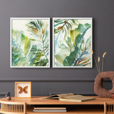 Impression encadrée Paradise Memory I-Premium - prête à être accrochée - aucun clou requis - aucun clou requis