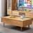 Red oak end table-131403573