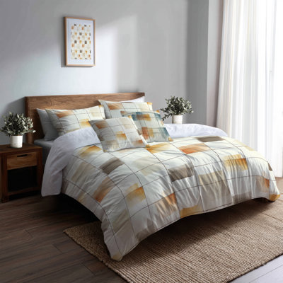 Ensemble d'édredon 6 pièces Modern Modern