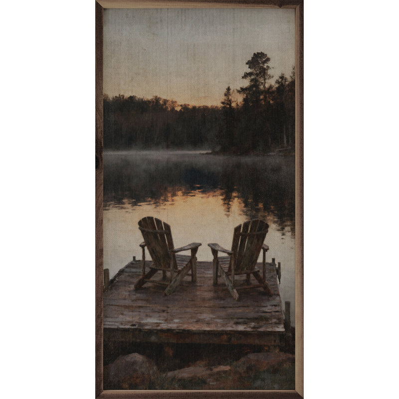 Chaises Dawn On The Lake, H 36 po x l 18 po