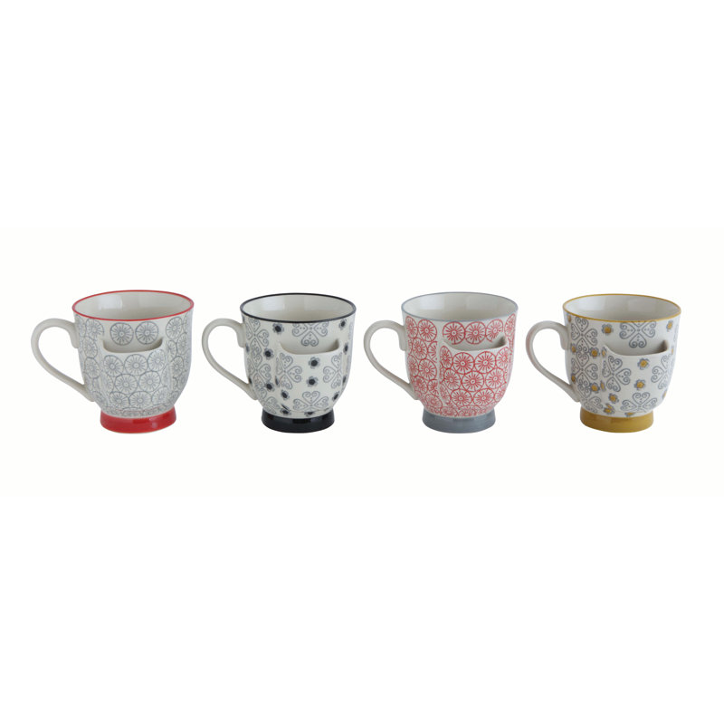 Kumani 4 Piece Teacup Set