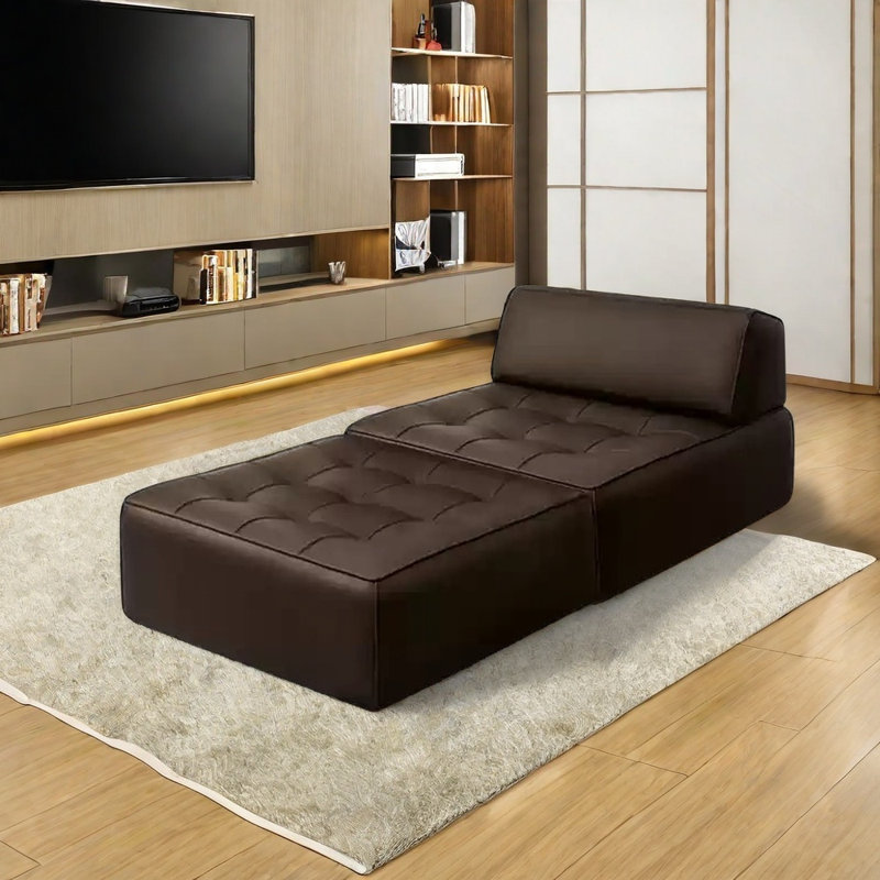 Chaise multifonctionnelle en bois massif bricolage, Marron foncé