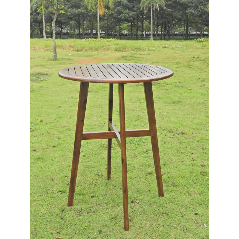 Table de bar en bois Roddy